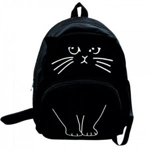 Medium sized Girls Cat Backpack. NWOT